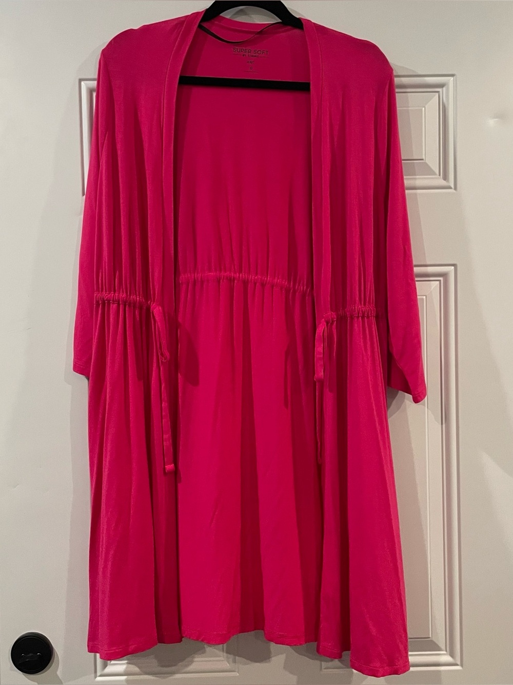 Torrid Super Soft Cardigan 3/4 Sleeve Tie Front size 0
